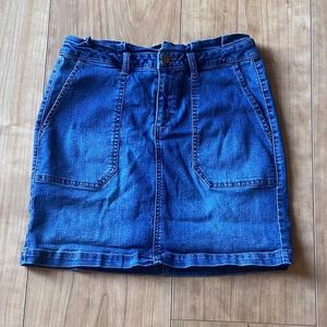 Denim skirt